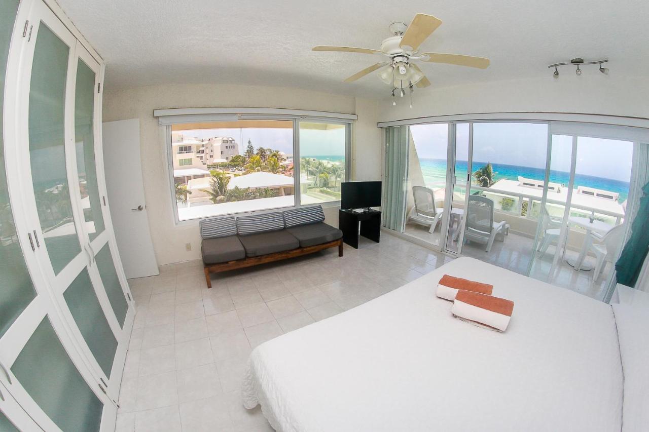Apartment Ocean View Terrace, Beach And Pool Brisas Cancun Hotel Zone