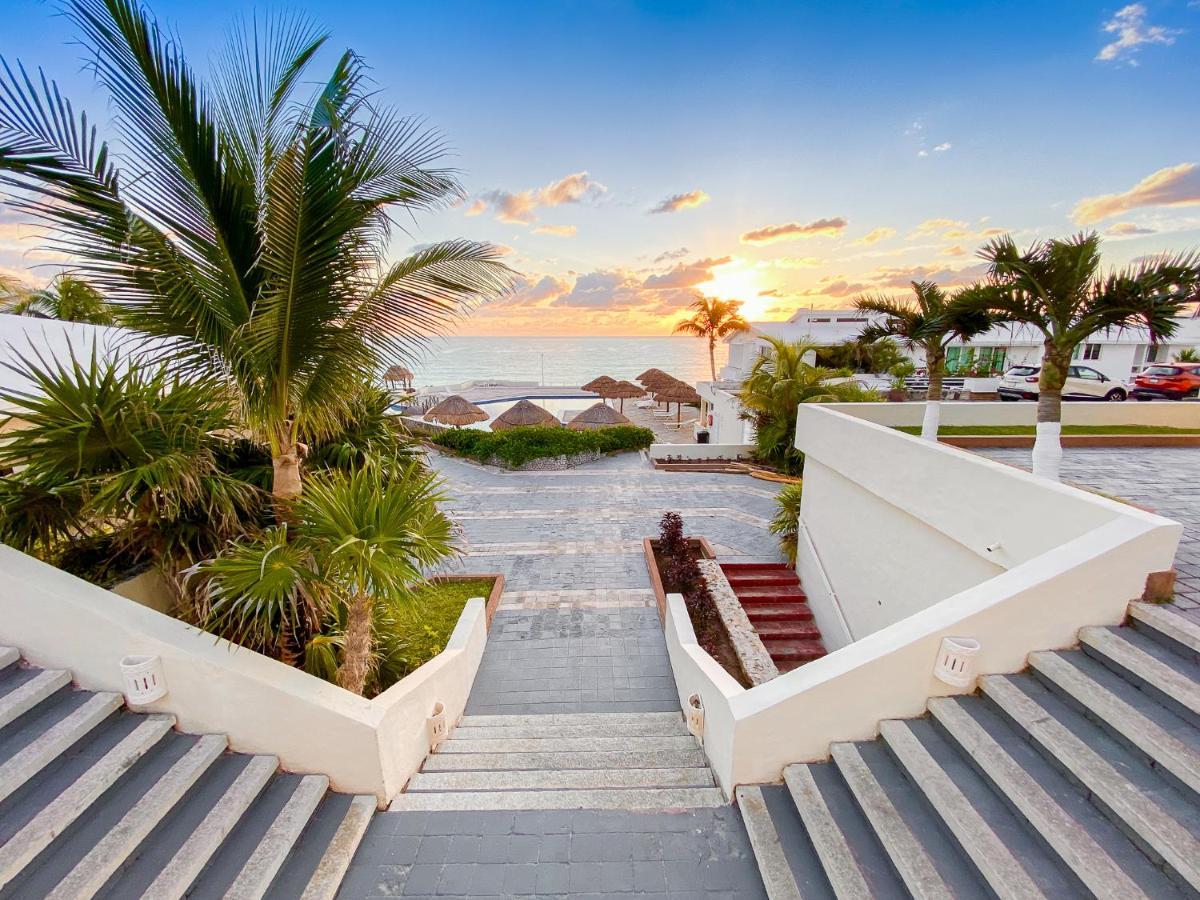 Apartment Ocean View Terrace, Beach And Pool Brisas Cancun Hotel Zone Cancun